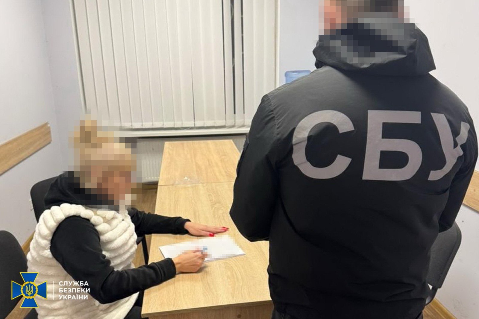 Одна із затриманих