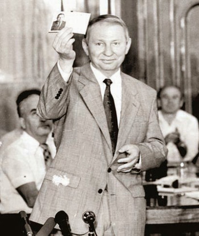 Новообраний президент України Леонід Кучма, 1994 р.