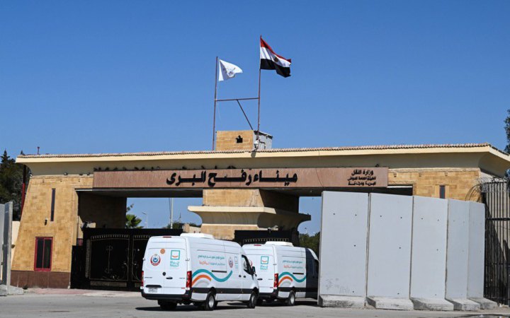 Ізраїль відкриває для мешканців Гази прикордонний пункт Рафах на кордоні з Єгиптом