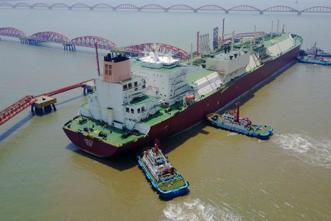 Китай побудує найбільше судно для перевезення скрапленого газу