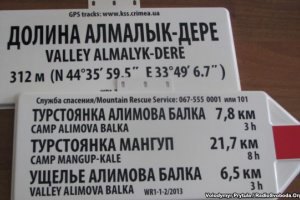 В Крыму за деньги ЕС установят двуязычные указатели, без украинского