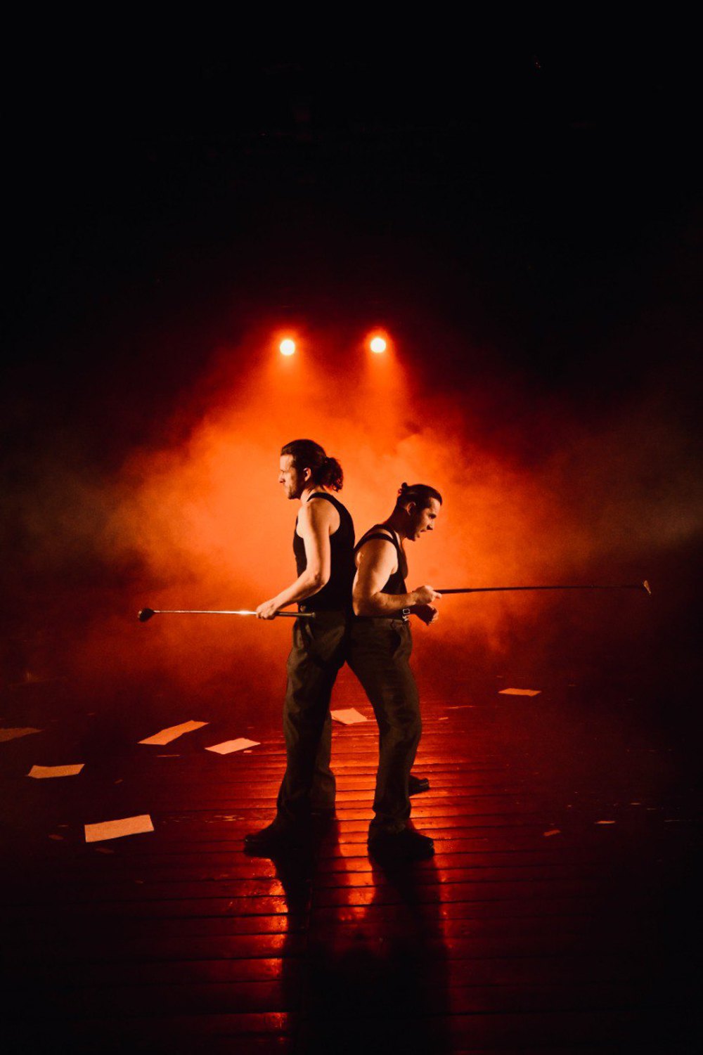 Репетиція вистави 'Дикий Захід'