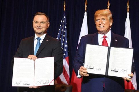 Дуда і Трамп підписали декларацію про розширення військової співпраці