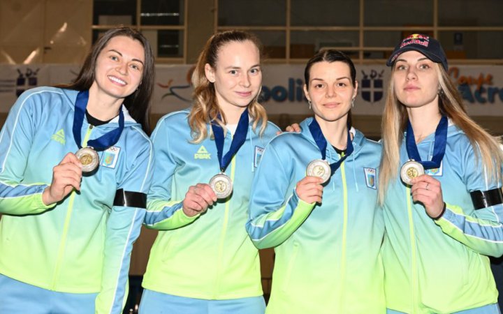 Українські шаблістки вибороли “срібло” на етапі Кубку світу в Афінах