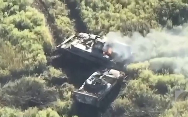 На Лиманському напрямку українські захисники знищили російську бронетехніку