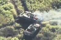 На Лиманському напрямку українські захисники знищили російську бронетехніку