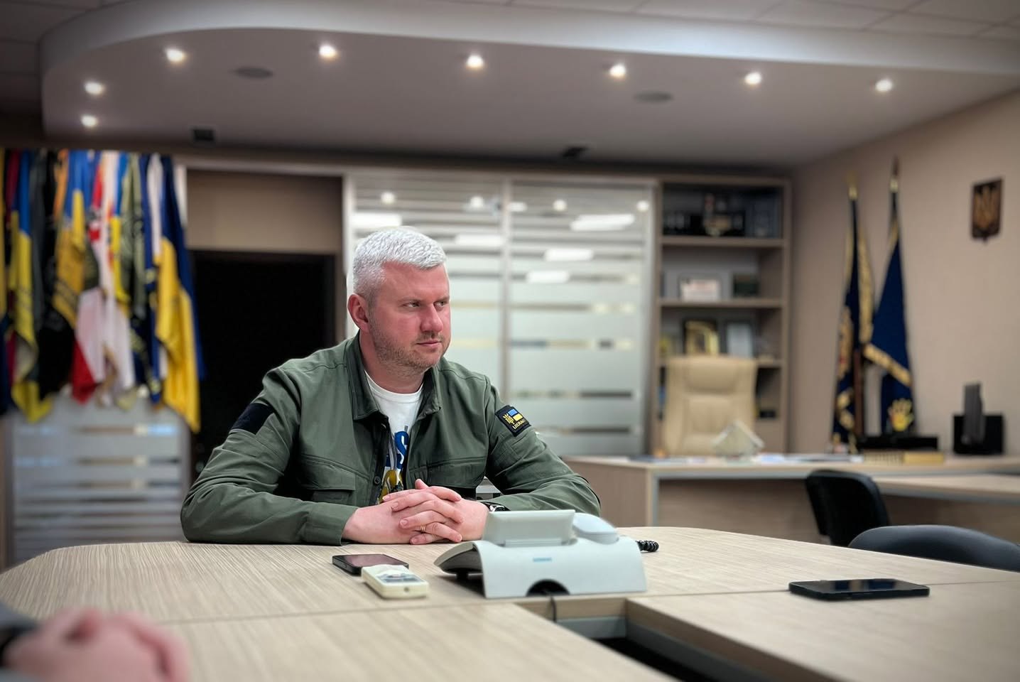 Голова Солом'янської РДА Сергій Мовенко 