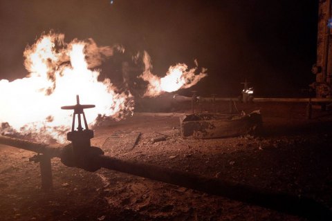 Окупанти обстріляли ракетами газорозподільчу станцію біля Ізюма 