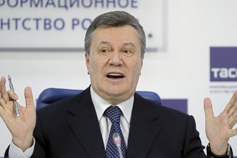 Янукович: за останні чотири роки з Путіним спілкувався лічені рази