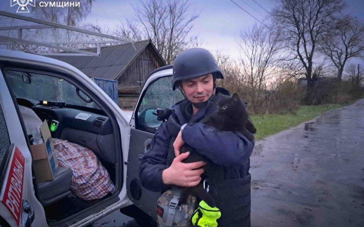 Рятувальники евакуювали двох людей із прикордонної Зноб-Новгородської громади Сумщини