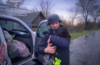 Рятувальники евакуювали двох людей із прикордонної Зноб-Новгородської громади Сумщини