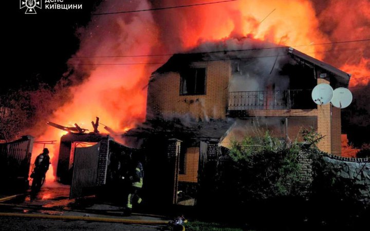 У Броварському районі Київщини через російський удар пошкоджено будинки (оновлено)