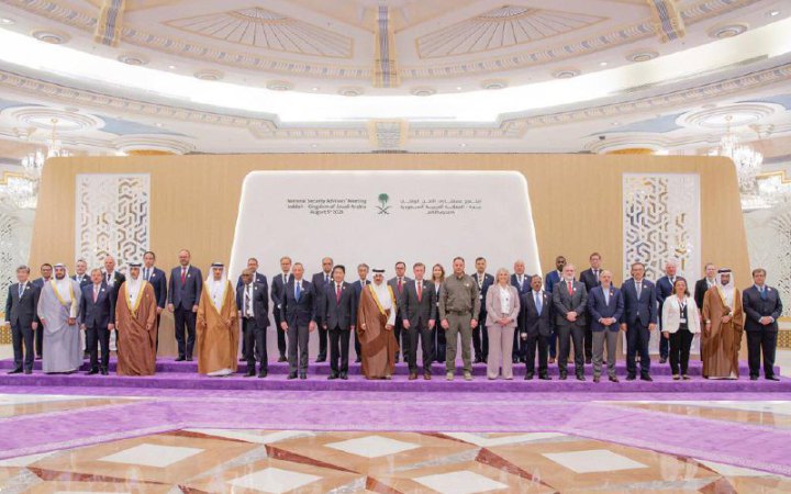 У Саудівській Аравії Єрмак обговорив українську формулу миру з очільниками понад 30-ти делегацій