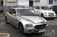 Милевский продает обгоревший "Maserati" 