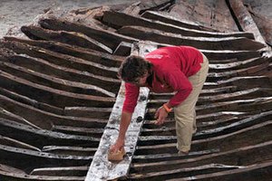 Археологи нашли древнеримский корабль