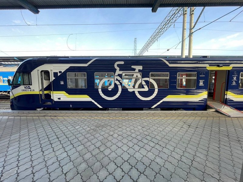 Dnipro City Express, вагон для велосипедистів