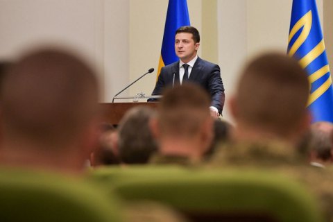 ​Зеленский: Украина стремится приближать армию к стандартам НАТО не на словах, а на деле