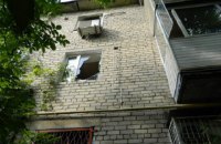 В Марьинке в результате обстрела боевиков повреждены несколько многоэтажек