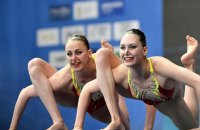 Дует українок Федіної і Савчук виграв друге "срібло" в синхронному плаванні на чемпіонаті Європи
