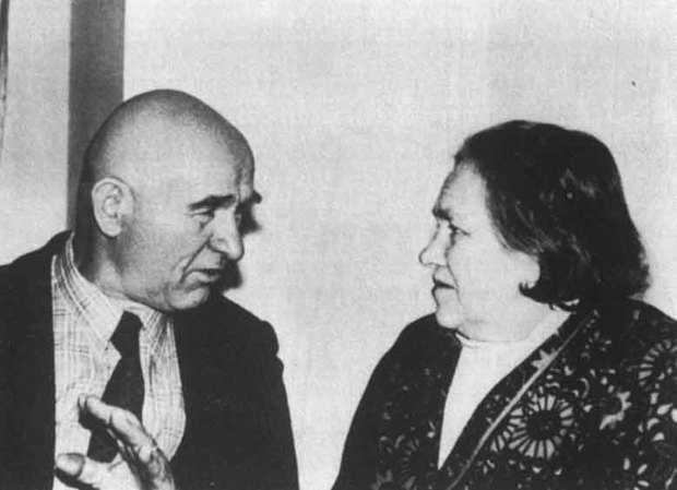 Петр Григоренко и Софья Каллистратова, 1977 г. Фото