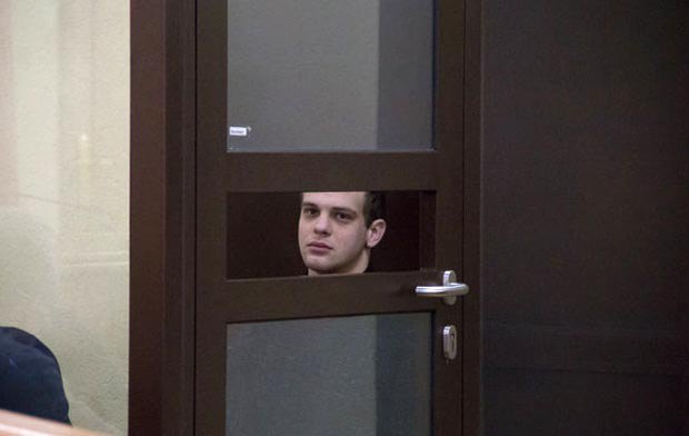 Станислав Гончаров на скамье подсудимых