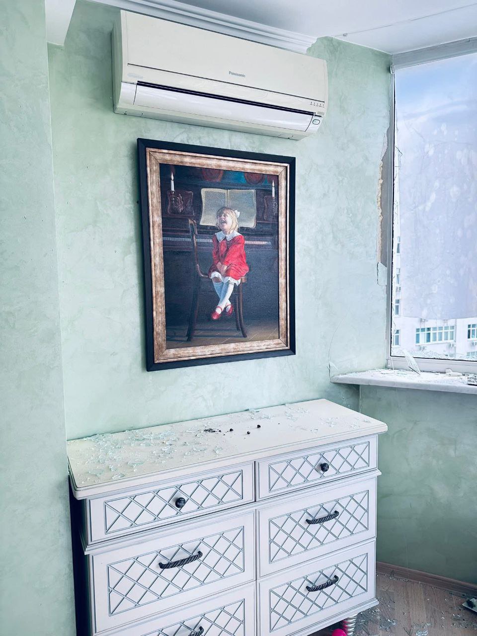 Квартира Алли Шлапак постраждала під час атаки на Київ 6 червня 