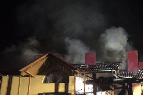 В Луцке подожгли ресторан местного бизнесмена