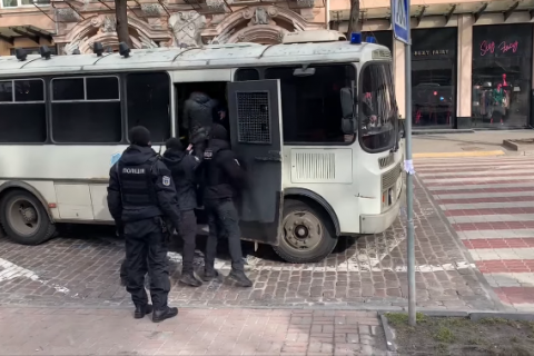 В Киеве полиция жестко пресекла попытку платного митинга за российские деньги, – Геращенко