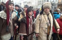 Во Львове 2 тыс. человек спели гимн Украины