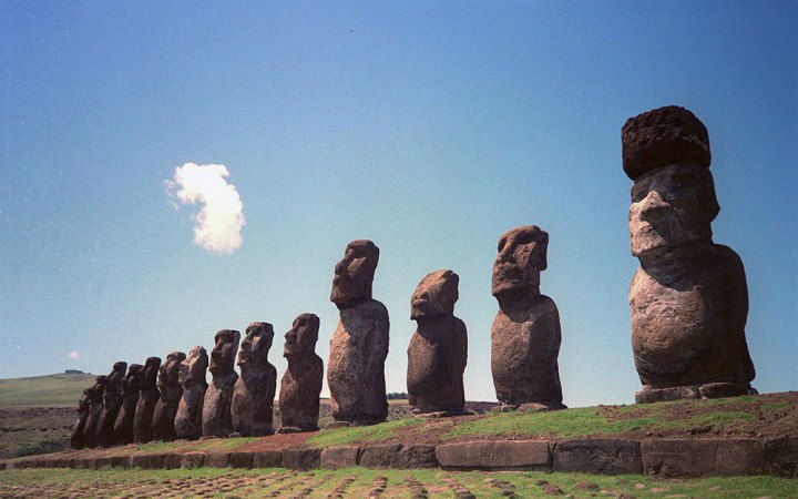 Вчені виявили нову статую моаї на острові Пасхи