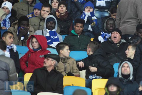 УЄФА порушила справу проти "Динамо" через расизм уболівальників