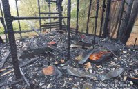 На Харьковщине загорелся дом на базе отдыха, есть пострадавшие