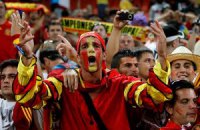 В Киев едут 11 тыс. испанских болельщиков