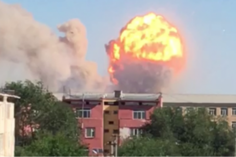Під час пожежі на складі боєприпасів у Казахстані загинули 3 людини, більш ніж 70 поранені