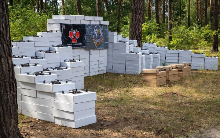 Столична громада передала на фронт ще понад 1000 дронів