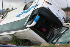 В Марокко автобус с футболистами попал в жуткую аварию