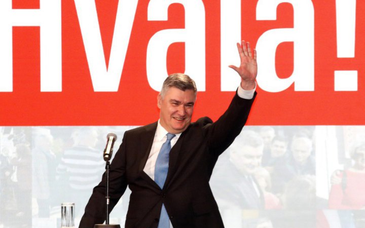 У Хорватії президента-популіста Мілановича переобрали на посаду з переконливою перемогою. Він проти допомоги Україні