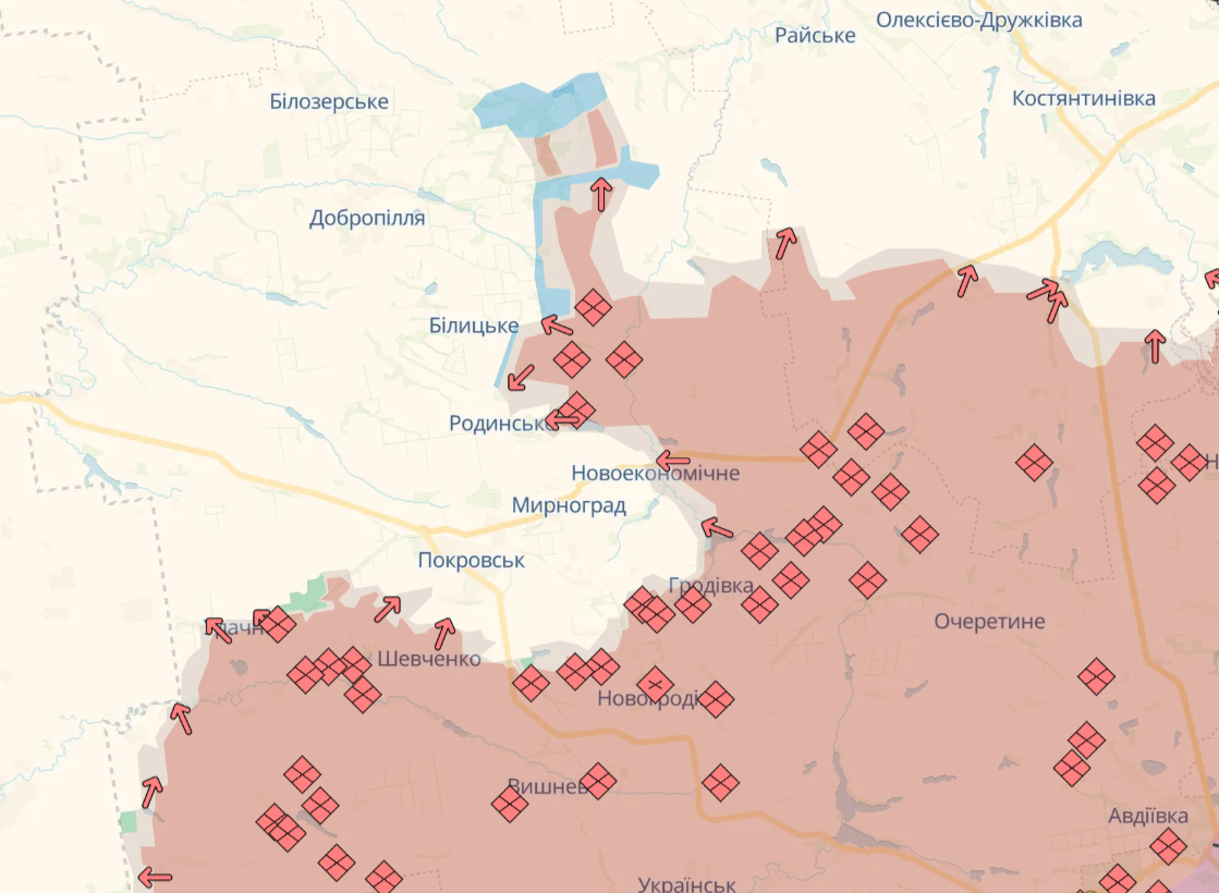 Ситуація станом на 15 серпня 2025 року