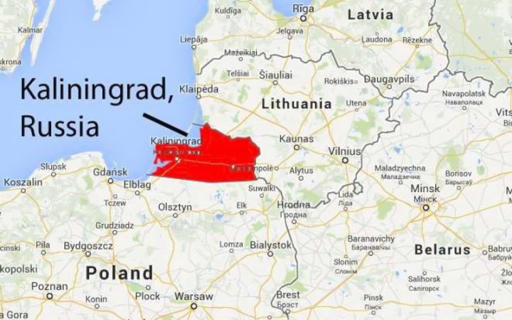 У Польщі змінили назви Калінінграда та Калінінградської області РФ