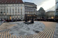 У Відні запалили 5 тисяч свічок, щоб нагадати про українських дітей