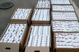 В Луганске милиция изъяла 72 тысячи пачек контрафактных сигарет