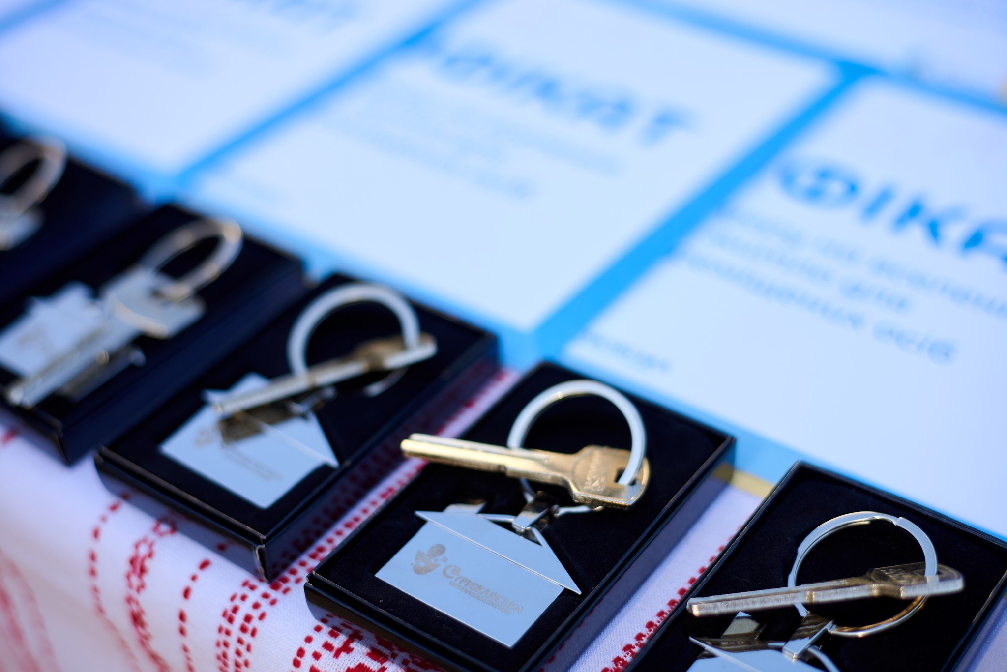 Під час відкриття центру соціалізації для переселенців 4 вересня 2025 року у Стрижавській громаді, Вінницька
область.