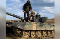 Танки Т-72М1, которые ВСУ получили от Польши, уже защищают украинцев