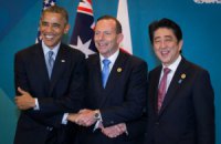 Лідери США, Японії й Австралії об'єдналися в боротьбі з Росією