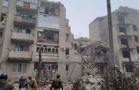 Літак окупантів зруйнував п'ятиповерхівку у Часовому Ярі на Донеччині