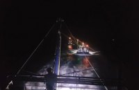 В Черном море под Одессой пограничники задержали три рыбацкие шхуны из Турции 