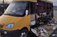 Росіяни вранці атакували маршрутку на Сумщині, постраждав водій
