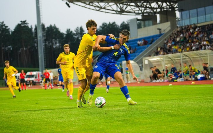 Українська “молодіжка” перемогла одноліток з Литви у відборі Євро-2027