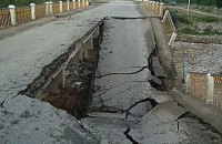 В Одесской области рухнул мост международного значения