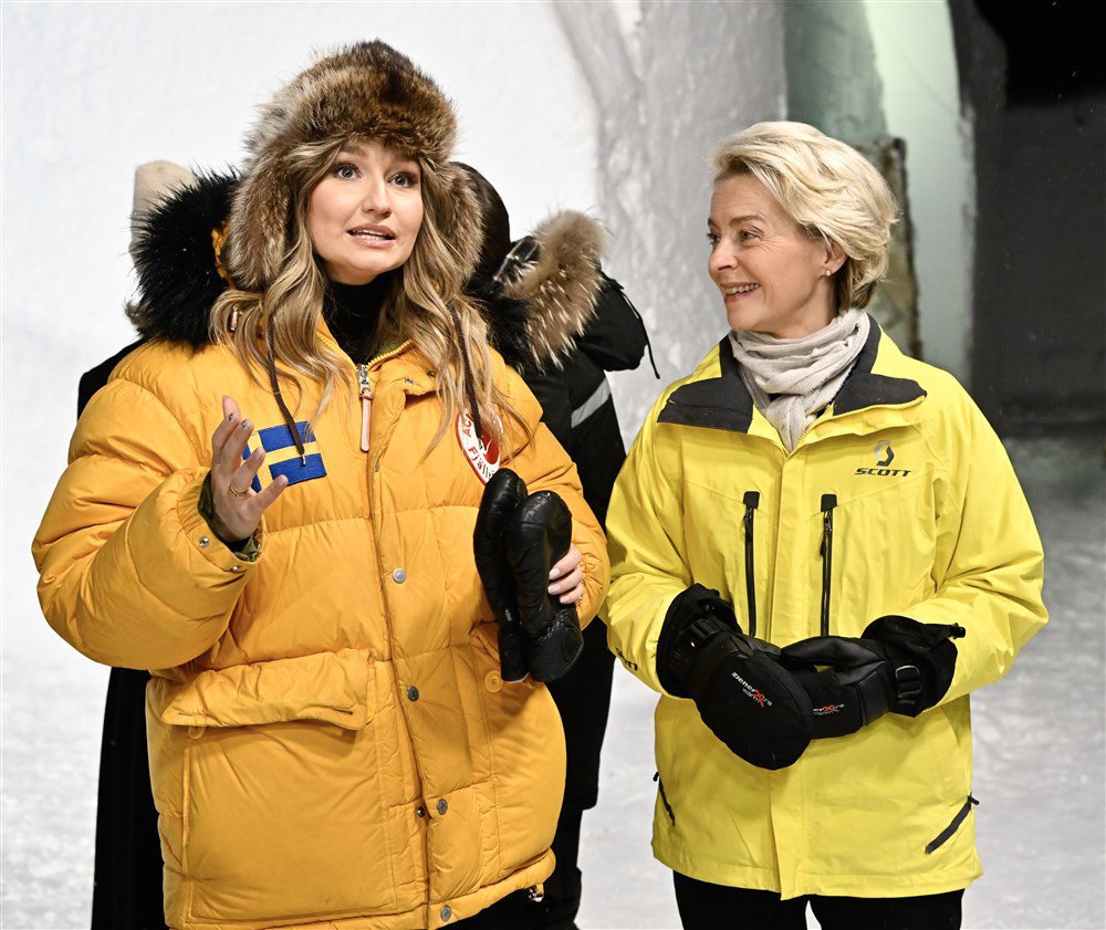 Міністерка енергетики Швеції Ебба Буш (ліворуч) і президентка Єврокомісії Урсула фон дер Ляєн